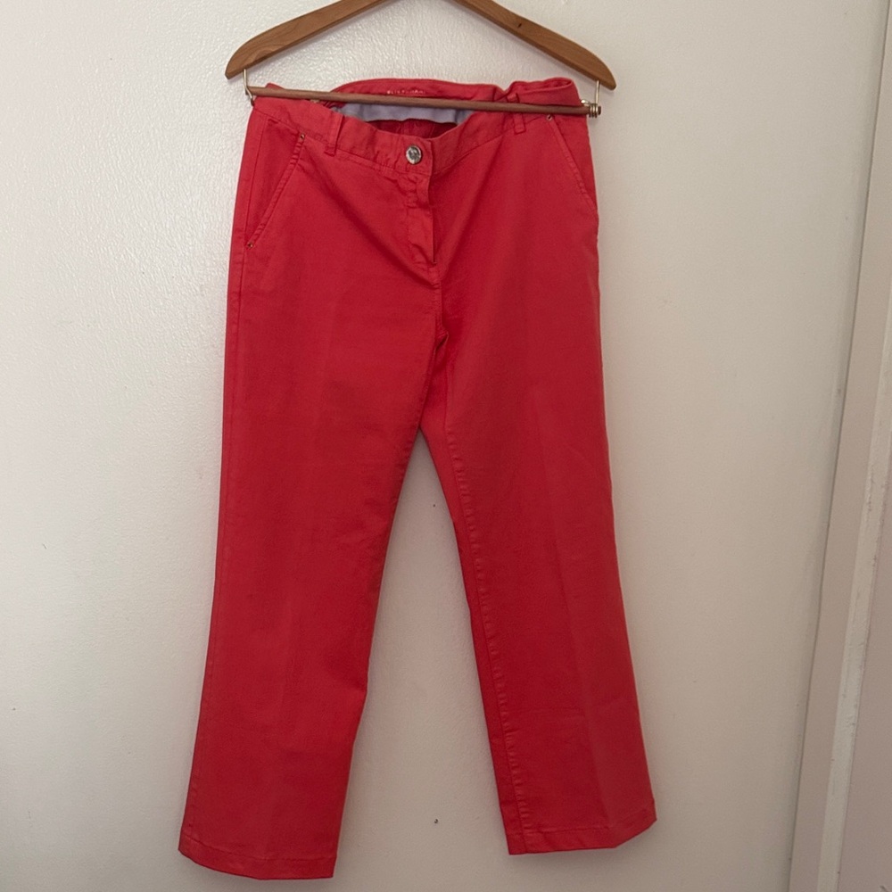 Elie Tahari Bold Red Trousers